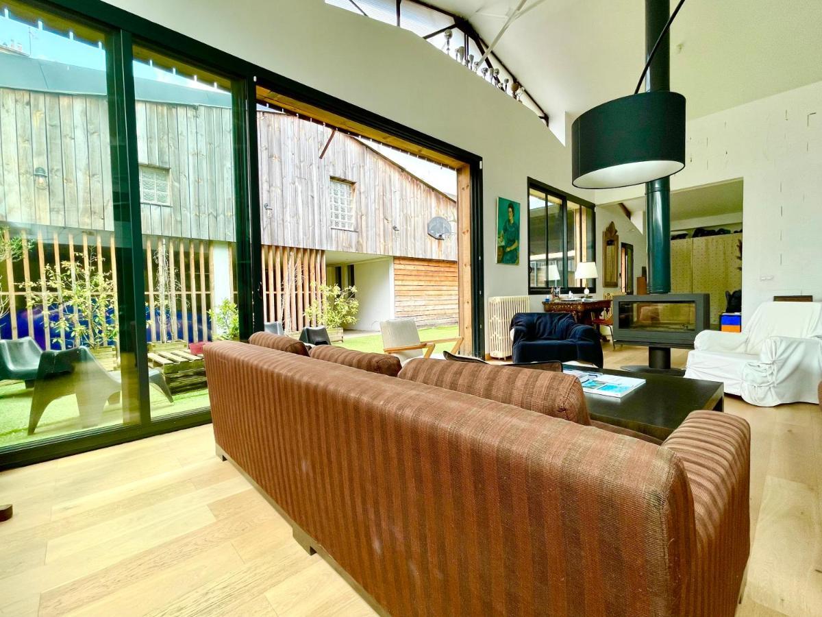 VILLA LE LOFT - CALME&DECO - Patio intime - Salle de Cinéma - Centre Ville Vannes Exterior foto