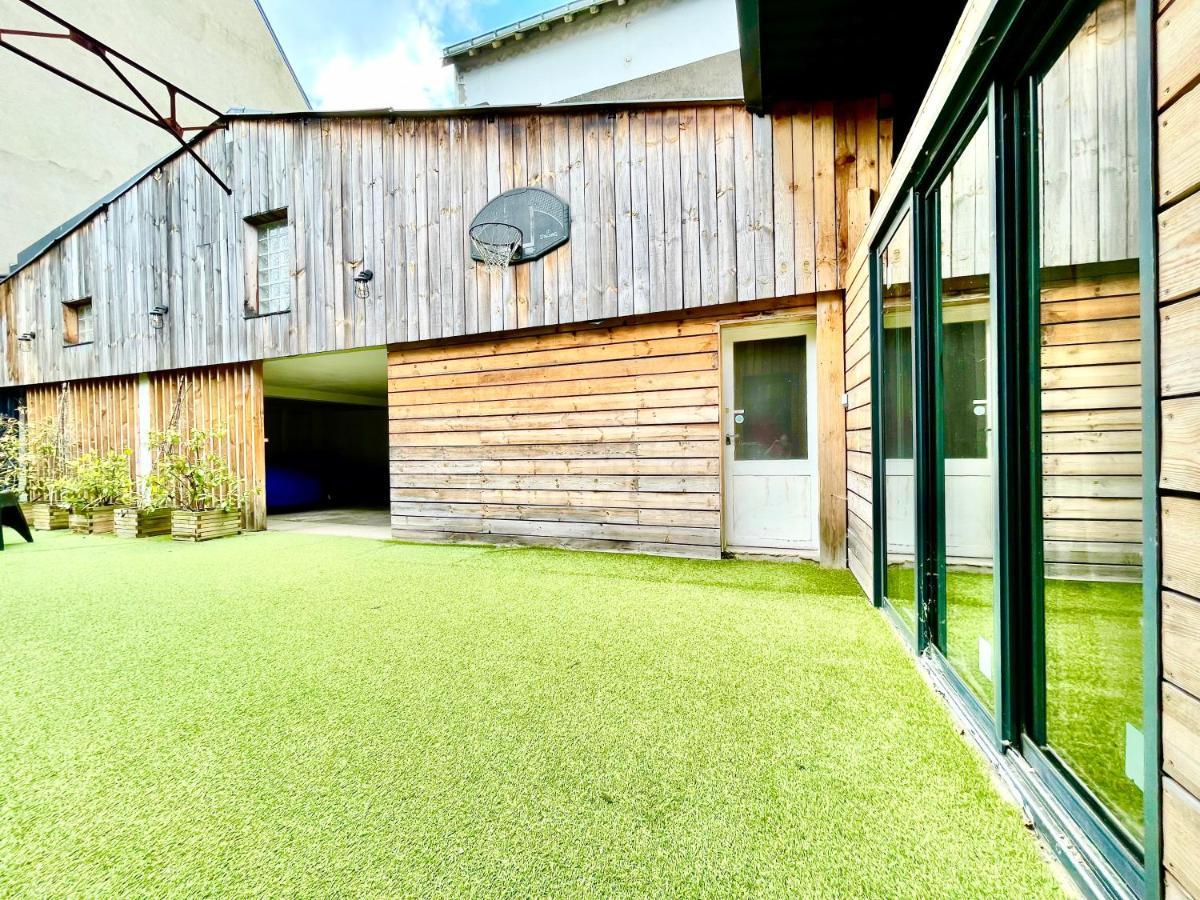 VILLA LE LOFT - CALME&DECO - Patio intime - Salle de Cinéma - Centre Ville Vannes Exterior foto